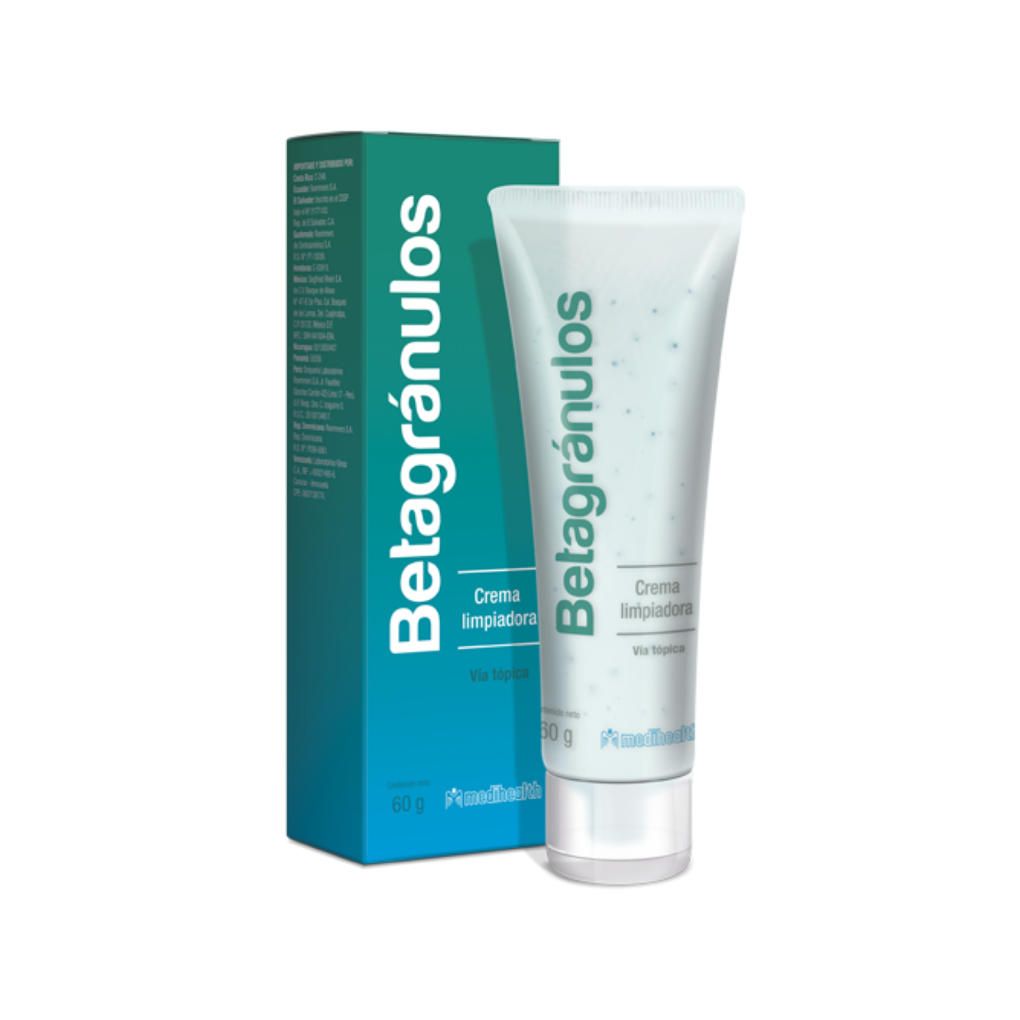 Betagranulos Crema Limpiadora, Medihealth, 60g