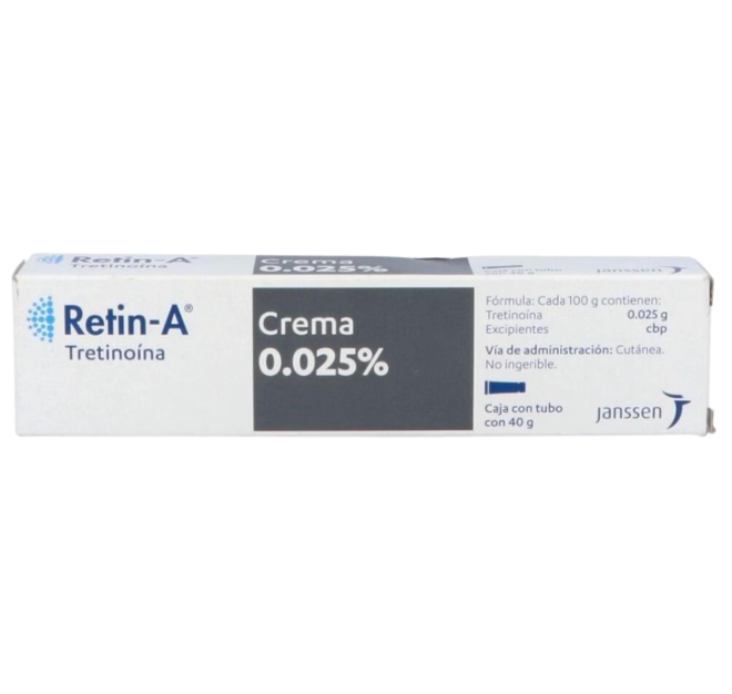 Retin A 0.025% (Tretinoina), Janssen, 40g
