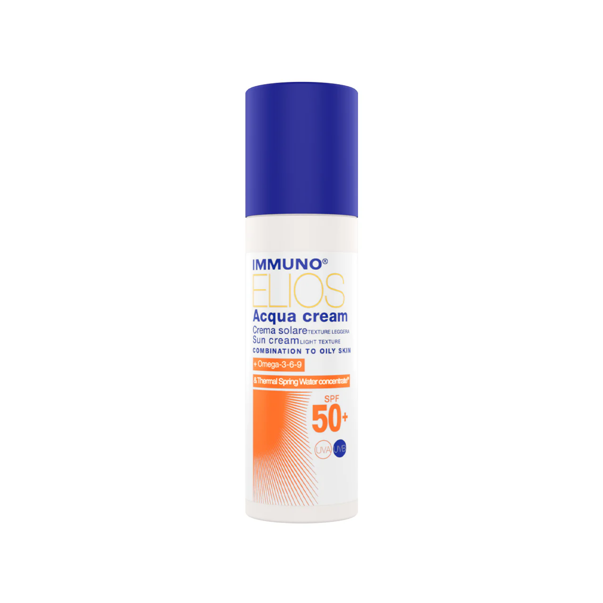 Immuno Elios Acqua Cream SPF 50+, Cesaretti Pharma, 40ml