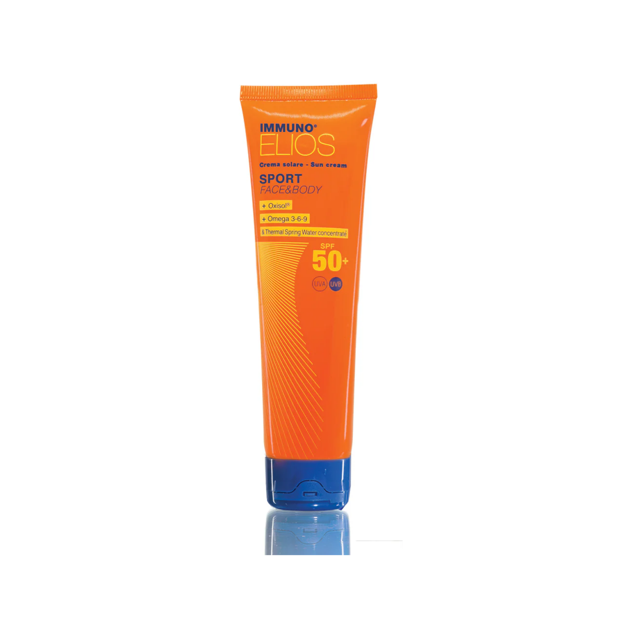 Immuno Elios Sport Face & Body Sun Cream SPF 50+, Cesaretti Pharma, 100ml