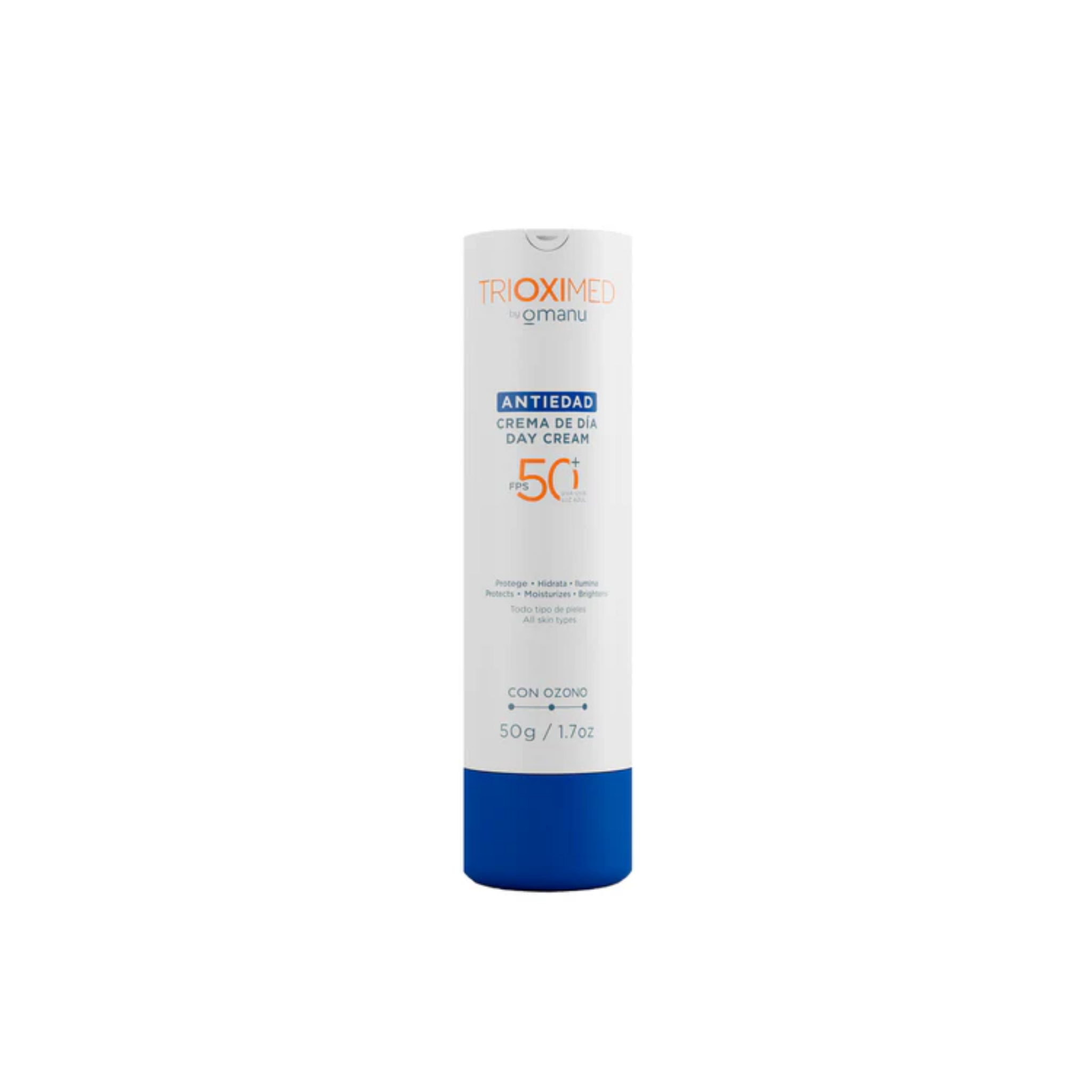 Trioximed Antiedad Crema de Día, Omanu, 50gr
