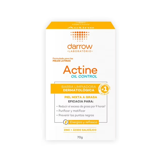 Actine Oil Control Barra Limpiadora, Darrow, 70g